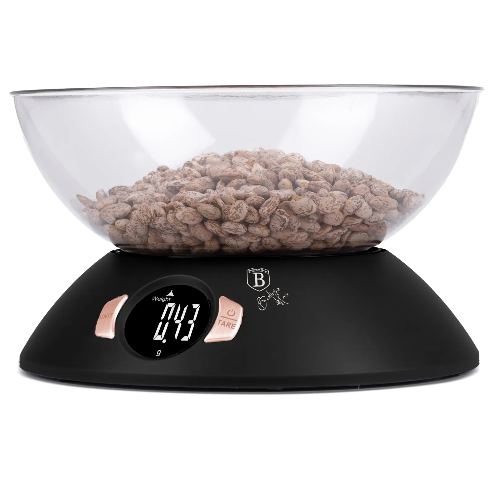 Küchenwaage mit Schüssel (5 kg)