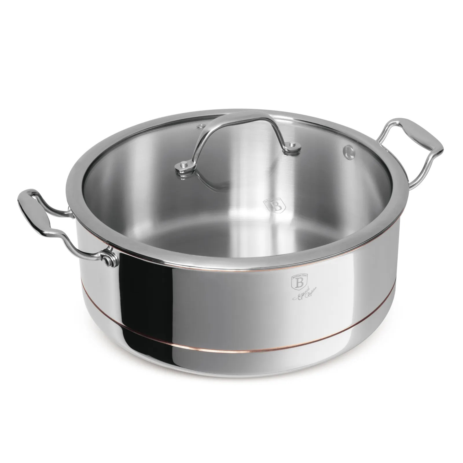 Professional Kochtopf mit Deckel (6.3 L)