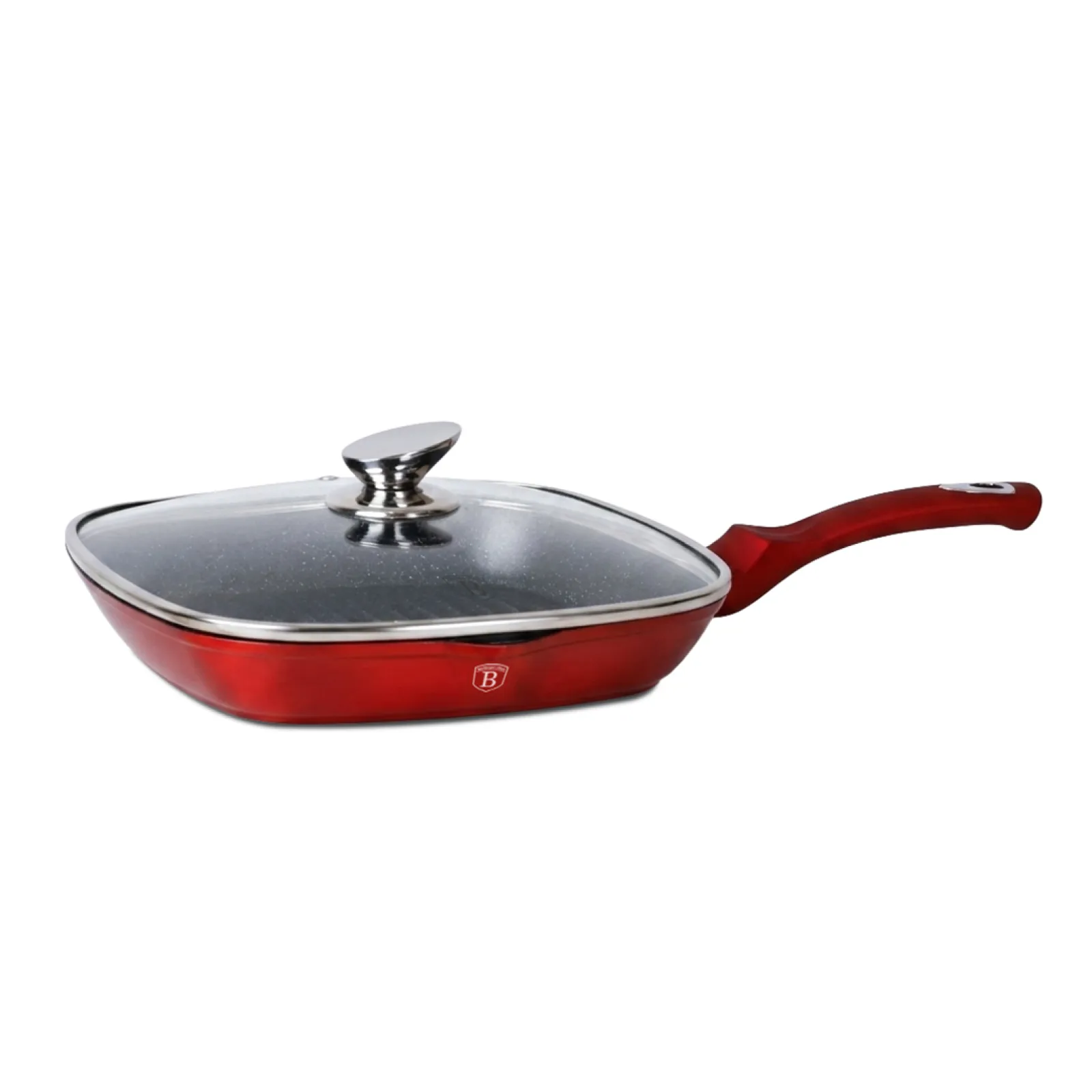 Grillpfanne mit Deckel (28 cm)