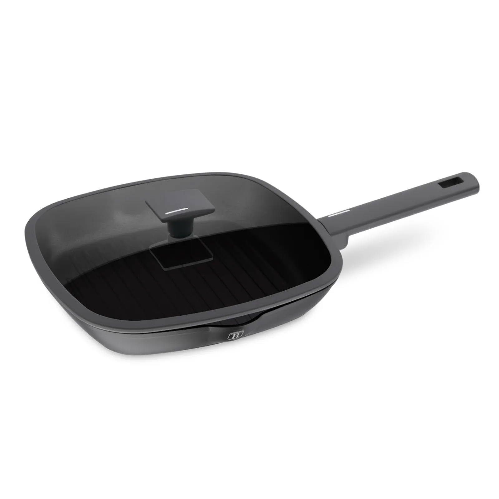 Grillpfanne mit Deckel (28 cm)